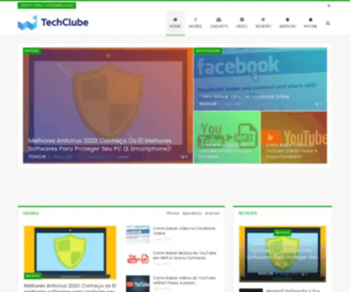 Techclube.com.br(TecMania) Screenshot