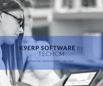 Techcm.com(K9ERP provider) Screenshot