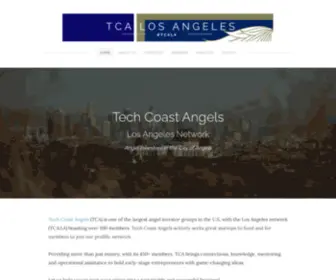 Techcoastangels.la(Tech Coast Angeles) Screenshot