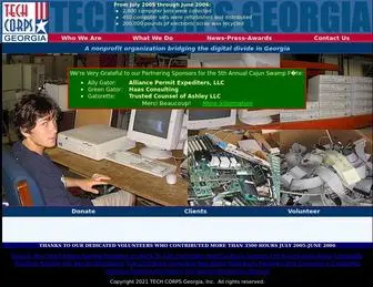 Techcorpsga.org(TECH CORPS Georgia) Screenshot