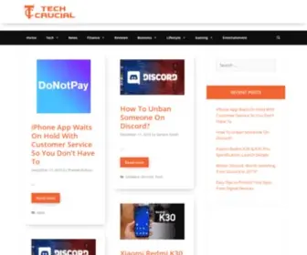 Techcrucial.com(TechCrucial) Screenshot
