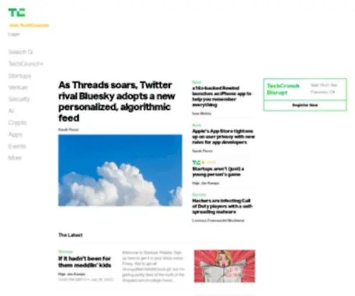 Techcrunch.in(TechCrunch) Screenshot