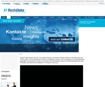 Techdata.ch(Tech Data) Screenshot