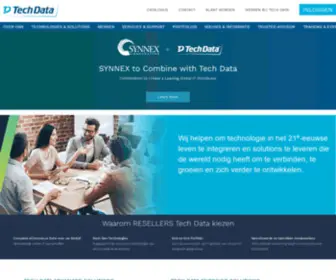 Techdata.nl(Tech Data) Screenshot