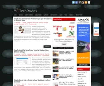 Techdavids.com(Technology &amp; David In Nigeria) Screenshot
