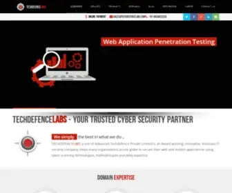 Techdefencelabs.com(Techdefence Labs) Screenshot