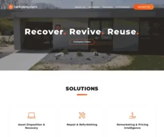 Techdefenders.com(Tech Defenders) Screenshot