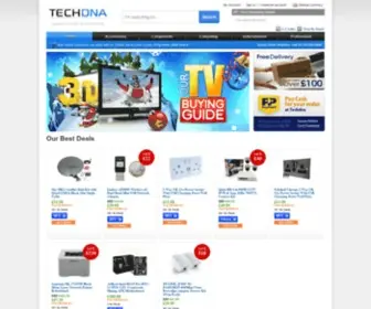 Techdna.co.uk(Laptops) Screenshot