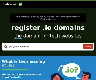 TechDomains.io(Domain Management & Security) Screenshot