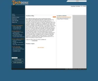 Techdose.com(Your daily dose of technology news) Screenshot