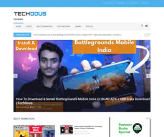 Techdous.com(Tech dous) Screenshot