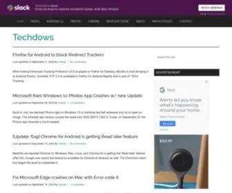Techdows.com(Techdows News) Screenshot
