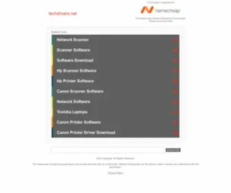 Techdrivers.net(Download Drivers for Free at) Screenshot