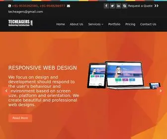 Techeagers.com(TechEagers Solutions) Screenshot