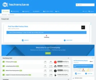 Techenclave.com(Indian Technology Community) Screenshot