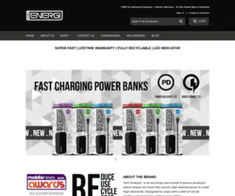 Techenergi.com(Tech Energi) Screenshot