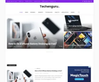 Techenguru.com(Techenguru) Screenshot