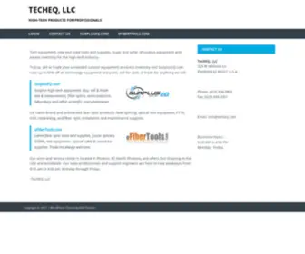 Techeq.com(TechEQ) Screenshot