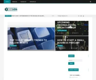 Techershub.com(Technology News) Screenshot