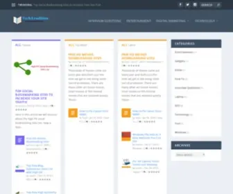 Techerudition.com(Tech Erudition) Screenshot