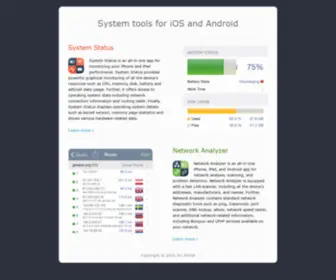 Techet.net(System tools for iOS and Android) Screenshot
