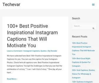 Techevar.com(Best Captions) Screenshot