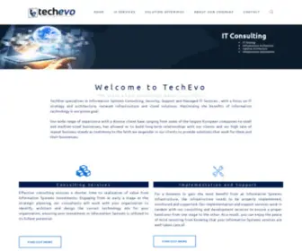 Techevo.com.cy(Where technology meets inspiration) Screenshot