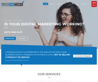 Techfaktory.com(Tech FaktoryDegree Marketing Solution) Screenshot