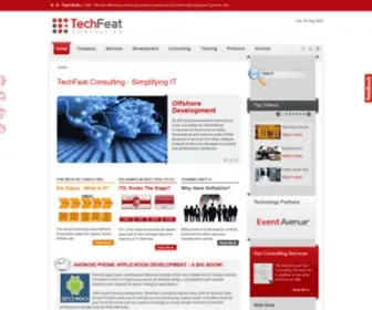 Techfeat.com(TechFeat Consulting) Screenshot