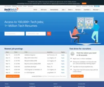 Techfetch.com(Tech Talent) Screenshot