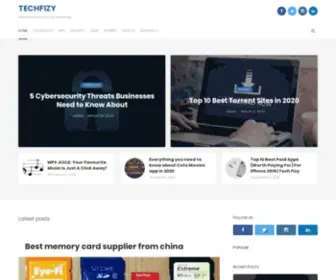 Techfizy.com(Technomania in your doorstep) Screenshot