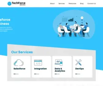 Techforceservices.com.au(TechForce services) Screenshot