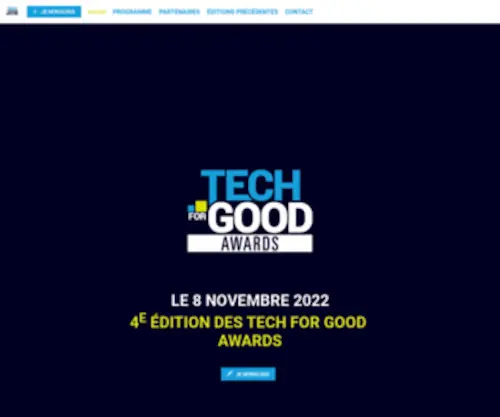 Techforgoodawards.fr(Techforgoodawards) Screenshot