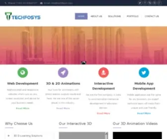 Techfosys.com Screenshot