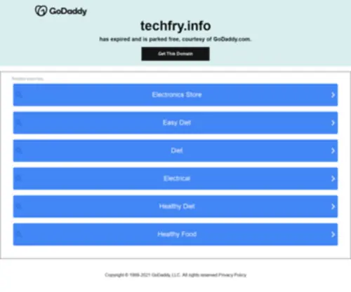 Techfry.info(Techfry info) Screenshot