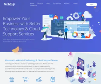 Techfuji.com(DevOps Consulting Services Company) Screenshot