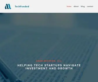 Techfunded.com(TechFunded Legal Group) Screenshot