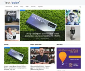 Techfusion.ru(Сайт) Screenshot