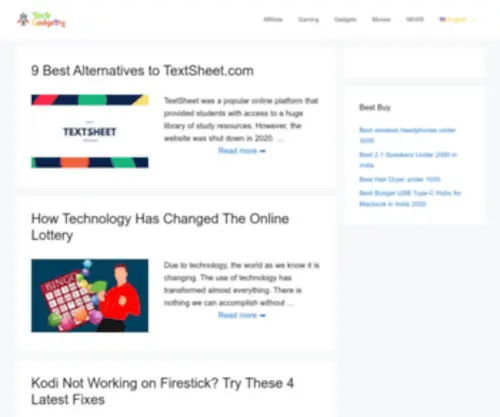 Techgadgetry.in(TechGadgetry) Screenshot