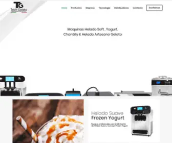 Techgelato.com(Maquinas De Helado) Screenshot