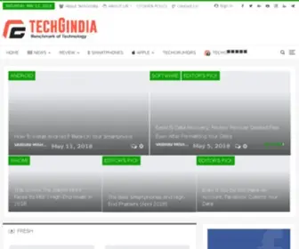 Techgindia.com(Techgindia) Screenshot