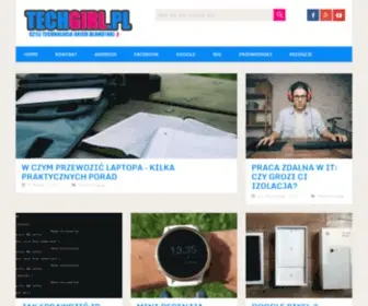 Techgirl.pl(Blog Technologiczny) Screenshot