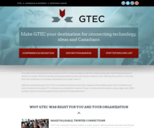 Techgov.com(GTEC) Screenshot