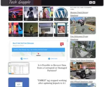 Techgrapple.com(Tech Grapple) Screenshot