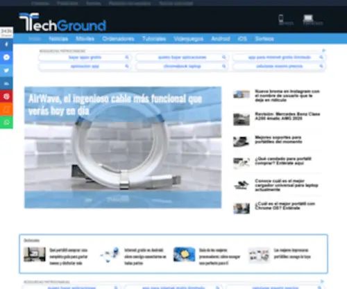 Techground.es(Techground) Screenshot