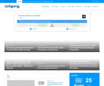 Techgurug.com(Tech Gurug) Screenshot