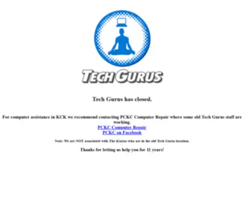 Techgurus.com(Tech Gurus) Screenshot