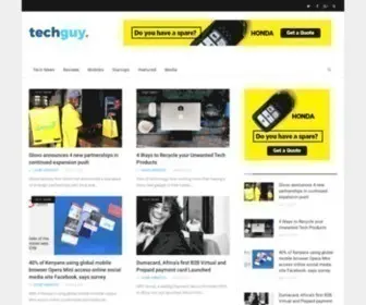 Techguy.co.ke(Technology and Digital Media in Africa) Screenshot