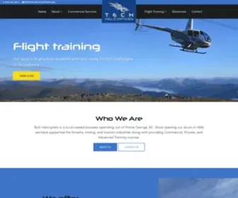 Techhelicopters.com(Helicopter Flight Training) Screenshot