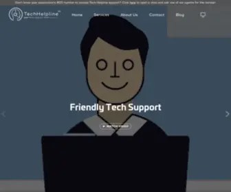 Techhelpline.com(Tech Helpline) Screenshot